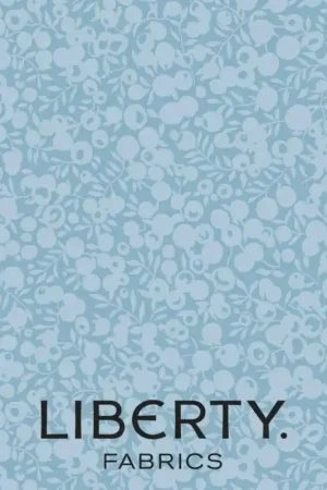 Wiltshire Shadow China Blue, tessuto azzurro tono su tono - Liberty Fabrics Novità