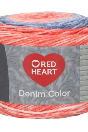 Spedito Oggi Red Heart Denim Color