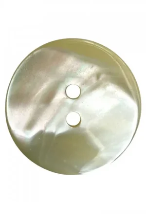 Bottone Vera Madreperla – Ø 25 mm – Linea 40 – 2 Fori Offerta Limitata
