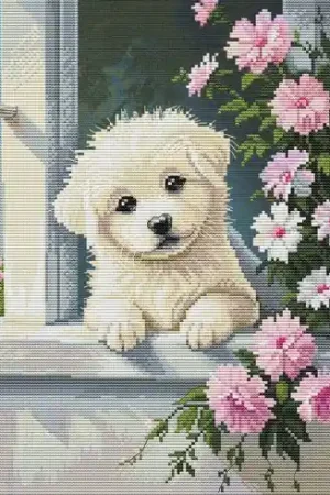 Super Prezzo kit ricamo a punto croce - Una piccola felicità - Nova Sloboda