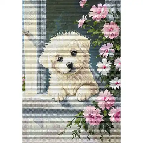 Super Prezzo kit ricamo a punto croce - Una piccola felicità - Nova Sloboda