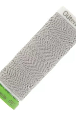 Di Tendenza Fil à coudre polyester recyclé Gütermann - Gris clair (n°38) x100m
