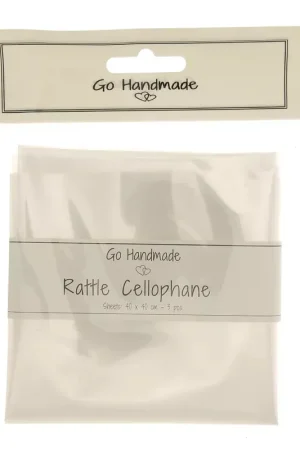 Prezzo Scontato Feuilles cellophanes 40x40 cm pour conservation - papier bruissant x3