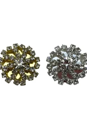 Bottone Gioiello Tondo Lineato 32 / Ø 22 mm Ultimissimo Modello