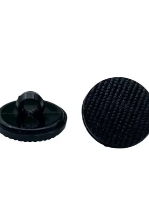 Spedizione Gratuita Bottoncino Lavorato Ø 18 mm – Linea 20 Zama Nero Bombato