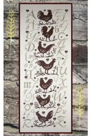 Diagramma + Tela - ABC del pollaio - Isabelle Haccourt Vautier Must-Have