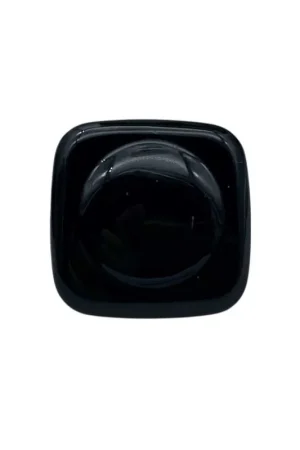 Saldi Bottone Quadrato Bombato Ø 18 mm Plastica Lucida