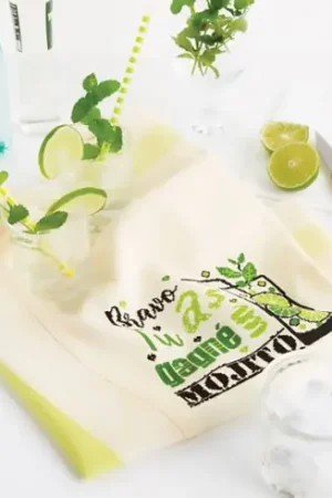 Foglio di punto croce - Sììì, Mojito! - Isabelle Haccourt Vautier Prezzo Scontato