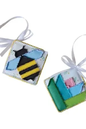 Kit di ricamo con perline - Miele dolce - Abris Art Offerta Lampo