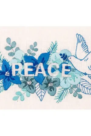 A Buon Prezzo Kit di ricamo - Peace Floral - Anchor