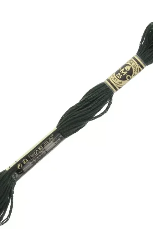 Fil à broder DMC Mouliné Spécial 117 MC Vert foncé (500) x8m Subito Disponibile