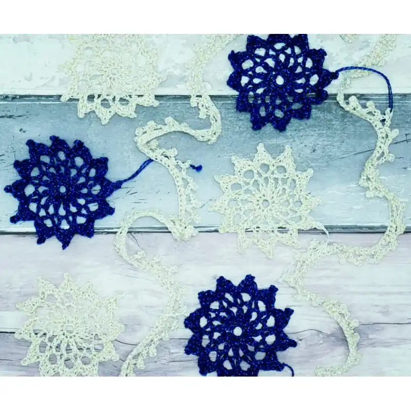 Saldi Kit di Uncinetto - Crochet Star Garland - Anchor