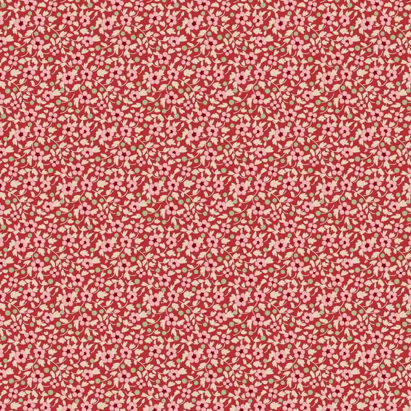 Tilda Creating Memories, Winter Reds and Greens, Brie Red Compra Oggi Stesso