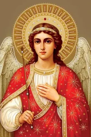 Kit di ricamo con perline - Angelo guardiano - Nova Sloboda Esclusivo