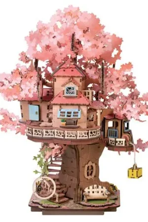 Puzzle 3D - La casa sull'albero Sakura - Rolife Compra Oggi Stesso