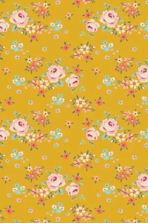 Tilda Creating Memories, Spring  Easter Pastels, Gracie Yellow Reso Gratuito