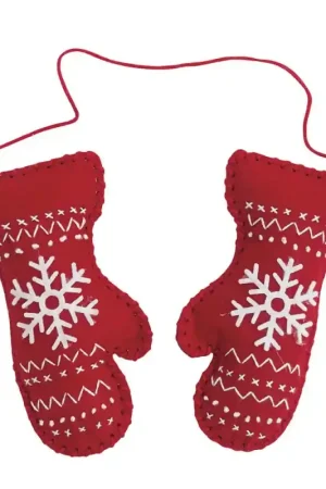 Prezzo Scontato Kit di Feltro - Muffole di Natale