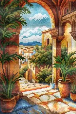 kit ricamo a punto croce - Sole del Sud - RTO Bestseller