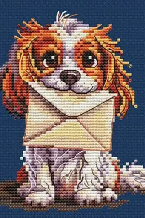 Spedito Oggi kit ricamo a punto croce - Sorpresa per te - Cavaliere di Carlo Edoardo - RTO