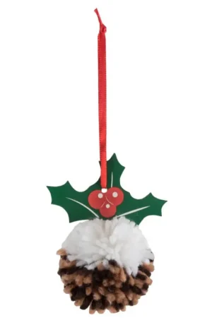 Kit di Pom Pon - Christmas Pudding Promo Stagionale