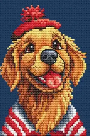 Soddisfatti O Rimborsati kit ricamo a punto croce - Avventurieri a righe - Labrador - RTO