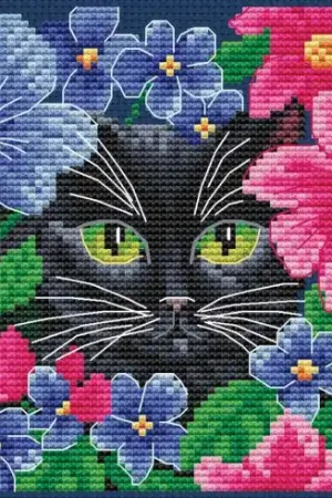 kit ricamo a punto croce - Osservatore segreto - RTO Spedito Oggi