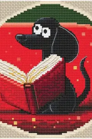 kit ricamo a punto croce - Curioso racconto - RTO Scelto Dai Clienti