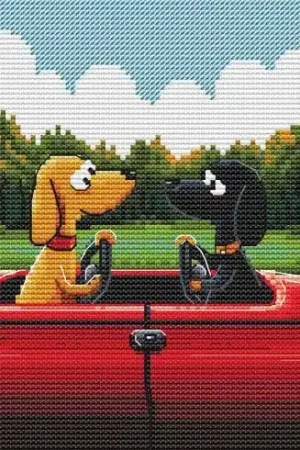 kit ricamo a punto croce - Un legame indissolubile - RTO Reso Gratuito