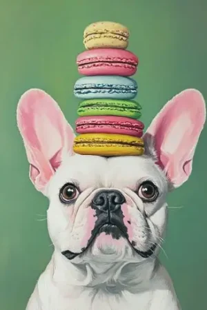 Ordina Subito Kit ricamo diamante su telaio - Bulldog francese - Art City