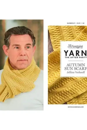 Di Tendenza Schema Scheepjes Nº 87 - Yarn The After Party - Autumn Sun Scarf