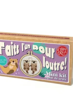 Mini kit per il punto croce - Fatti l'uno per l'altro! - The Crafty Kit Compagny Spedito Oggi