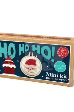 Novità Mini kit per il punto croce - Ho Ho Ho - The Crafty Kit Compagny