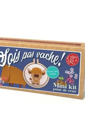 Mini kit per il punto croce - Non fare la stronza. - The Crafty Kit Compagny Pagamento Sicuro