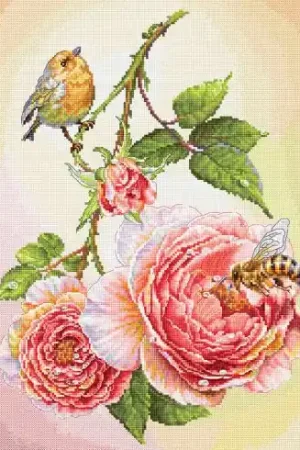 kit ricamo a punto croce - Colazione - Luca-S Acquista Ora