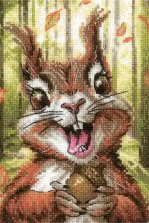 Prezzo Basso kit ricamo a punto croce - Delizie alle noci - Riolis