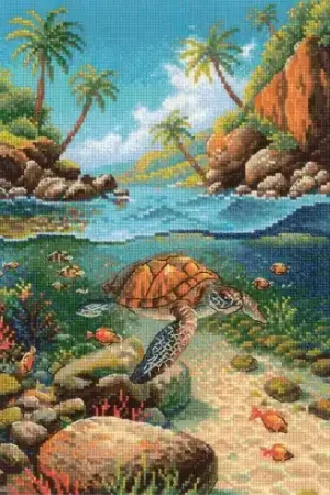 Ultimissimo Modello kit ricamo a punto croce - Sott'acqua - Riolis