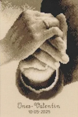 Non Perdere kit ricamo a punto croce - Matrimonio - Vervaco