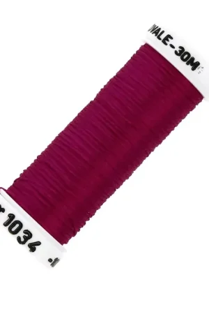Fil à broder de soie ovale pour broderie traditionnelle - Magenta (1034) x30m A Buon Prezzo