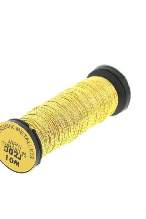 Bestseller Fil métallisé Kreinik pour la broderie d'or - Taille 5 - Gold (002J)  x10m
