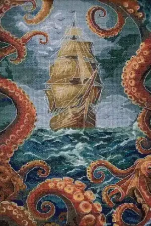 Promozione Esclusiva kit ricamo a punto croce - Gli Abissi - Abris Art