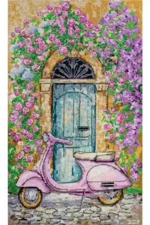 Occasione Imperdibile kit ricamo a punto croce - La dolce vita - Abris Art