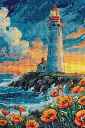 kit ricamo a punto croce - I colori del silenzio - Abris Art Promozione Esclusiva