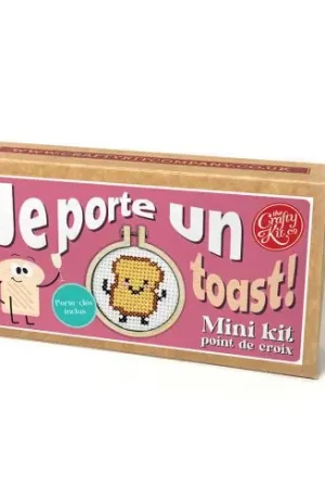 Prezzo Di Fabbrica Mini kit per il punto croce - Brindo! - The Crafty Kit Compagny