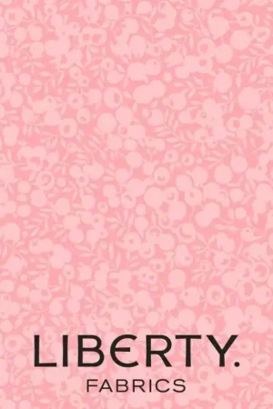 Wiltshire Shadow, Rose Pink, tessuto rosa tono su tono - Liberty Fabrics Nuova Collezione