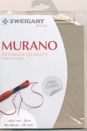 Tela Murano da ricamo - Tinta Unita - Zweigart Soddisfatti O Rimborsati