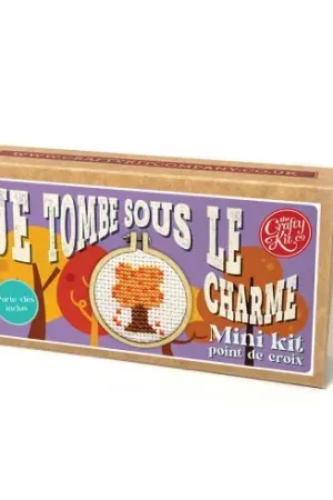 Mini kit per il punto croce - Mi innamoro - The Crafty Kit Compagny Prezzo Ridotto