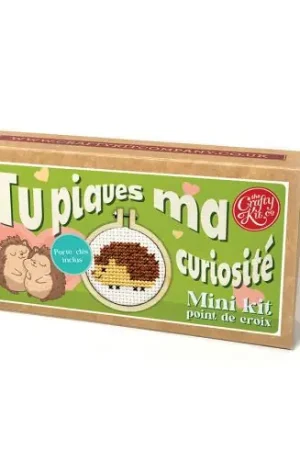 Direttamente Dal Produttore Mini kit per il punto croce - Mi incuriosisci - The Crafty Kit Compagny