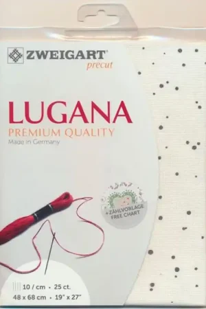 Tela Lugana da ricamo - Splash - Zweigart Offerta Speciale