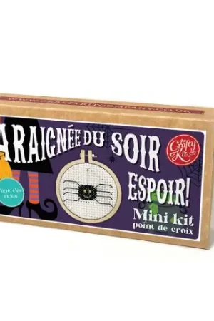 Mini kit per il punto croce - Ragno della sera, speranza! - The Crafty Kit Compagny Spedizione Gratuita