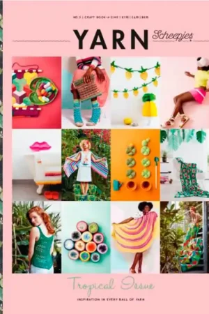 Scheepjes Yarn Bookazine Nº 3 - The Tropical Issue Subito Disponibile